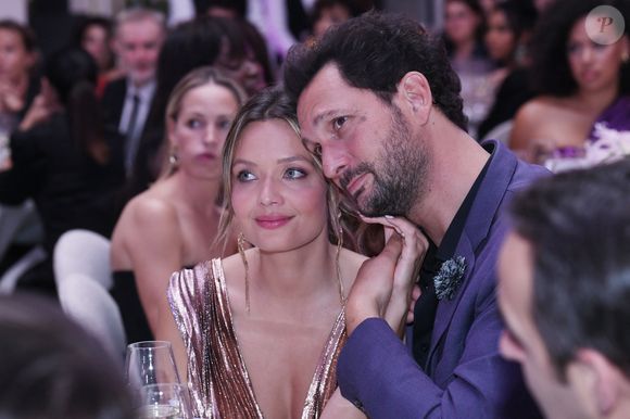 Eric Antoine et sa femme Gennifer Demey - Soirée de gala du 10ème anniversaire de l'association "Les Bonnes Fées" à l'Hôtel The Peninsula Paris le 8 octobre 2025. © Rachid Bellak/Bestimage