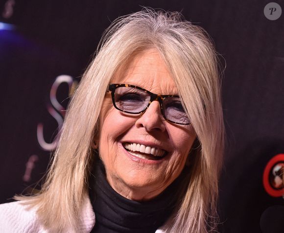 Diane Keaton arrive au CinemaCon 2019 le 02 avril 2019 à Las Vegas. Photo par O'Connor/AFF/ABACAPRESS.COM