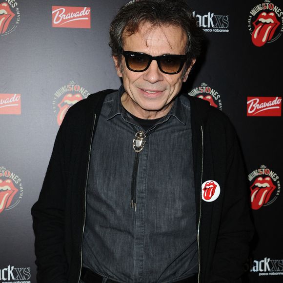 Philippe Manoeuvre assiste au vernissage de l'exposition de photographies des Rolling Stones à la galerie Nikki Diana Marquardt, à Paris, France, le 12 décembre 2013. Photo by Aurore Marechal/ABACAPRESS.COM