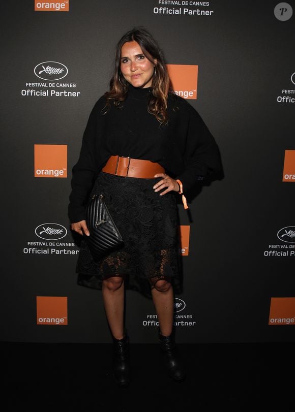 Joyce Jonathan au photocall de la soirée "Orange" sur la plage de l'hôtel Majectic lors du 72ème Festival International du Film de Cannes, le 18 mai 2019.
© Denis Guignebourg/Bestimage