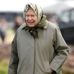 La reine Elizabeth II d'Angleterre lors du Royal Windsor Horse Show à Windsor, Royaume Uni, le 11 mai 2019. AGENCE / BESTIMAGE