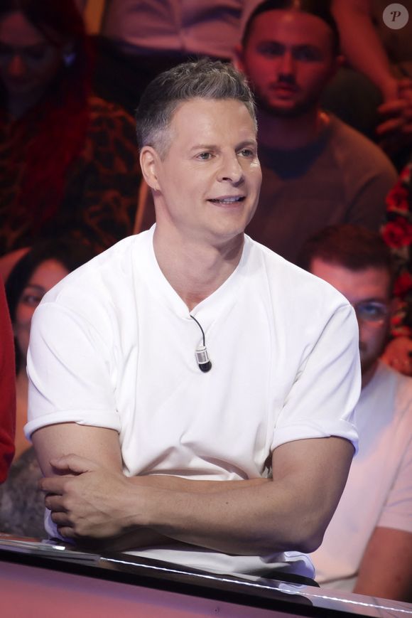 Exclusif - Matthieu Delormeau, sur le plateau de TBT9 présenté par C.Hanouna, et diffusé en direct sur W9, Paris, France, le 11 novembre 2025. © Jack Tribeca / Bestimage