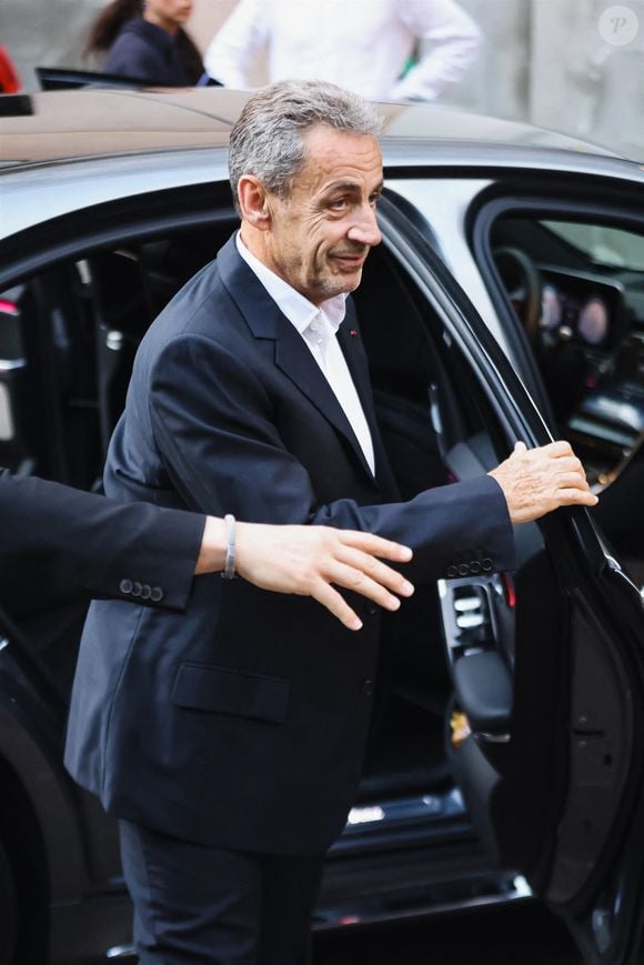 Nicolas Sarkozy à Milan.