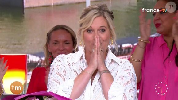 Contrairement à ce que tout le monde a dit…" : Pour sa dernière dans  Télématin, Flavie Flament ne mâche pas ses mots ! : Le diaporama -  Purepeople