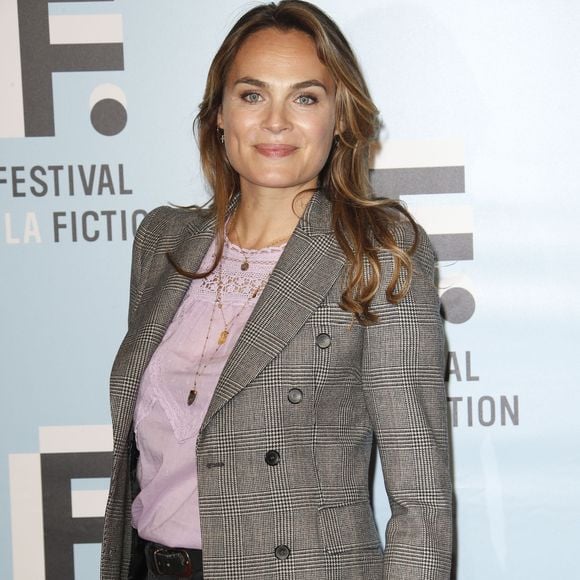 Mélanie Maudran - 21ème édition du Festival de la Fiction TV de La Rochelle. Le 14 septembre 2019. © Christophe Aubert via Bestimage