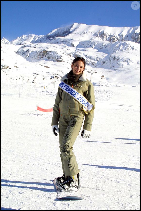 Laëtitia Bléger au Festival international du film de comedie de l'alpe d'huez du 20 au 25 janvier 2004. Guillaume Gaffiot/Bestimage