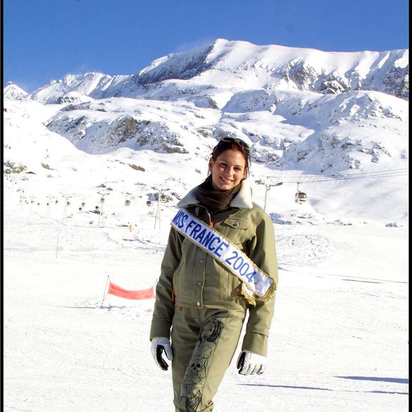 Laëtitia Bléger au Festival international du film de comedie de l'alpe d'huez du 20 au 25 janvier 2004. Guillaume Gaffiot/Bestimage
