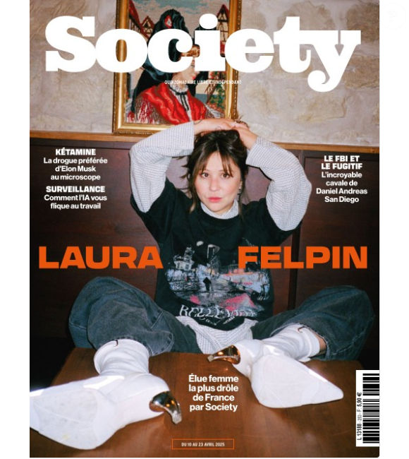 Couverture "Society" jeudi 10 avril 2025