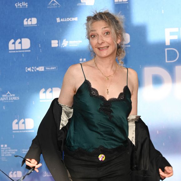Corinne Masiero (présidente du jury) au photocall du jury de la première édition du film de demain (FFD) au Ciné Lumière de Vierzon le 2 juin 2022.

© Coadic Guirec / Bestimage
