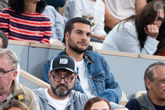 Amir Haddad aka Amir in Stand pendant les Internationaux de France 2025 à Roland Garros le 06 juin 2025 à Paris, France. Photo by Nasser Berzane/ABACAPRESS.COM