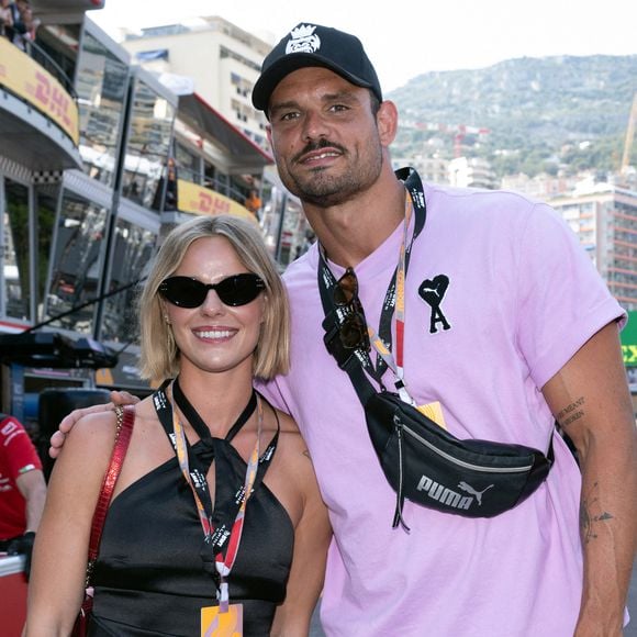 Pernille Blume et Florent Manaudou assistent au Grand Prix de F1 de Monaco, le 27 mai 2023 à Monte-Carlo, Monaco. Photo David Niviere/Abaca