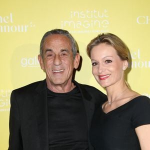 Exclusif - Thierry Ardisson et sa femme Audrey Crespo-Mara à la 4ème édition de la soirée "Heroes for Imagine", 24 boulevard du Montparnasse dans le 15ème arrondissement de Paris, France, le 12 septembre 2022. © Dominique Jacovides/Bestimage