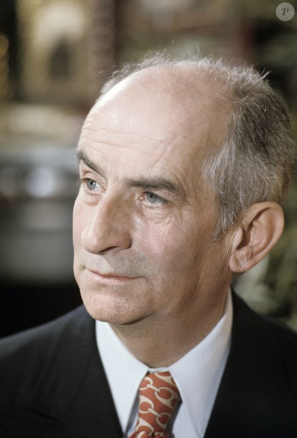 Archives  - En France, portrait de Louis de Funès en mars 1975. Michel Ristroph via Bestimage