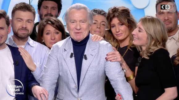 William Leymergie présente sa dernière de "William à midi" sur C8