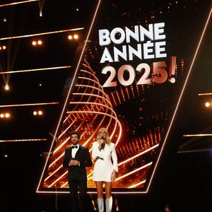 Exclusif - Agustin Galiana, Elodie Gossuin - Enregistrement de l'émission "M6 sur son 31" au Dôme de Paris, présentée par A.Galiana et E.Gossuin et diffusée le 31 décembre sur M6
© Christophe Clovis / Bestimage