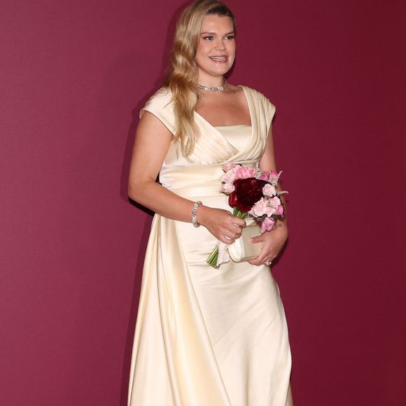 Camille Gottlieb au 77ème Gala de la Croix Rouge, salle des Etoiles à Monaco le 18 juillet 2026. © Claudia Albuquerque/Bestimage