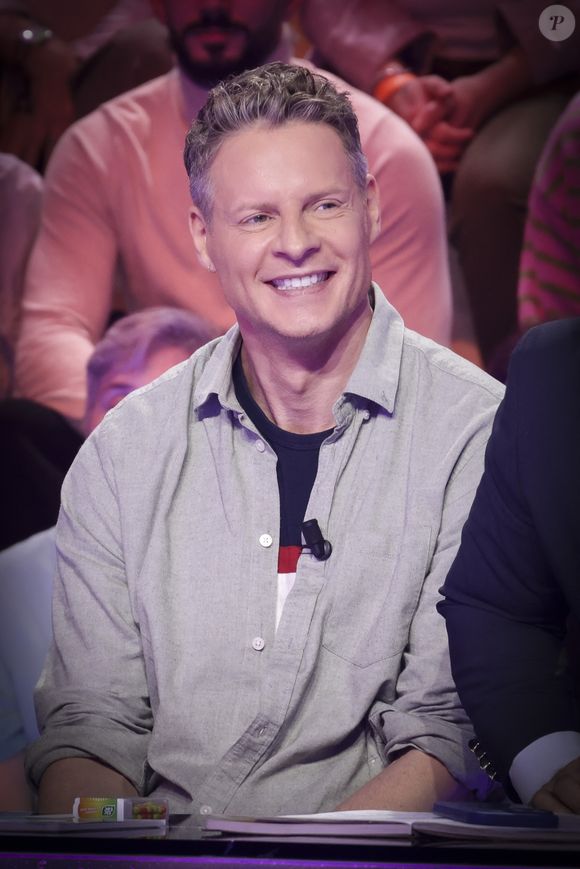 Exclusif - Matthieu Delormeau, sur le plateau de TBT9 présenté par C.Hanouna, et diffusé en direct sur W9, Paris, France, le 03 fevrier 2026. © Jack Tribeca / Bestimage