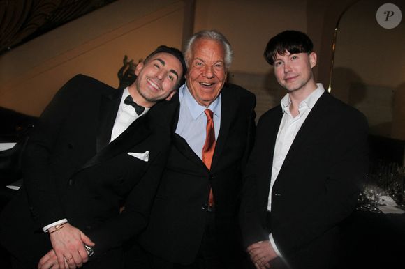 Jordan De Luxe, massimi Gargia, Monsieur Astuces -  31ème Gala de l’Espoir donné au profit de la recherche contre le cancer au théâtre des Champs-Elysée à Paris le 14 octobre 2025. © Philippe Baldini/Bestimage