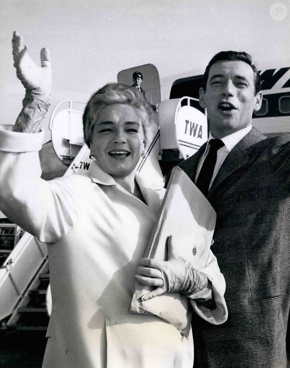 Yves Montand et Simone Signoret en 1969 à New York  © Keystone Press Agency/ZUMA Press Wire