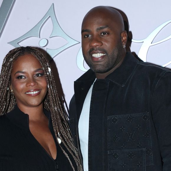 C'est un défi inédit qu'a accepté de relever Teddy Riner.

Luthna Plocus et Teddy Riner - Photocall du Défilé de Mode Louis Vuitton Homme, Mode Masculine prêt-à-porter Automne/Hiver dans le cadre de la Fashion Week de Paris, France. © Bertrand Rindoff / Bestimage