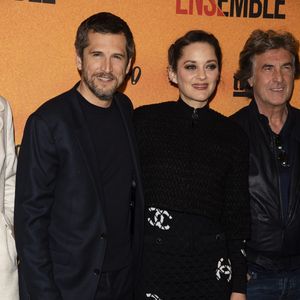 Guillaume Canet et Marion Cotillard, François Cluzet - Avant-première du film "Nous finirons ensemble" au Gaumont Opéra à Paris le 29 avril 2019. © Pierre Perusseau/Bestimage