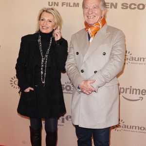 Sophie Davant et William Leymergie assistent à l'avant-première de " Ma Mere, Dieu et Sylvie Vartan " au Pathe Palace à Paris le 17 mars 2025, France. Photo par Jerome Domine/ABACAPRESS.COM
