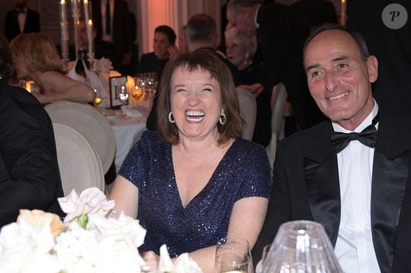 Anne Roumanoff, Hervé-Michel Dansac - 47ème édition du Gala "Best Awards" à l'hôtel Four Seasons Hôtel George V à Paris le 28 janvier 2025. © Rachid Bellak/Bestimage