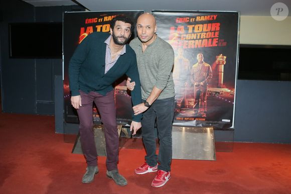 Duo comique depuis près de 30 ans, Eric et Ramzy ont traversé quelques turbulences...

Ramzy Bedia, Eric Judor - Avant-première du film "La Tour 2 contrôle infernale" au cinéma UGC Les Halles à Paris. © CVS/Bestimage