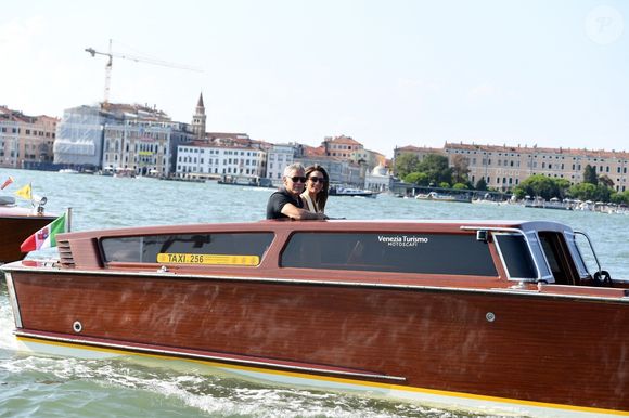 George Clooney et sa femme Amal Clooney arrivent à Venise avant le 82e Festival international du film de Venise - Italie, mardi 26 août 2025.
Backgrid UK/ Bestimage
