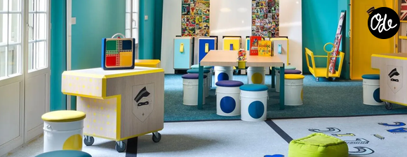 Le Domaine de Primard offre une parenthèse nature chic près de Paris avec de nombreuses activités familiales.

Le kids club de l'hôtel Normandy de Deauville.
