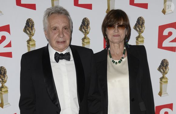 Michel Sardou et sa femme Anne-Marie Périer - La 26e nuit des Molières aux Folies Bergère à Paris, le 2 juin 2014.
COADIC GUIREC / BESTIMAGE