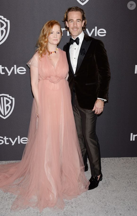 Sa veuve Kimberly Brook a ouvert une cagnotte en ligne.
James Van Der Beek et Kimberly Brook lors de la 76ème cérémonie annuelle des Golden Globe Awards, le 6 janvier 2019. 

Photo : Broadimage / Bestimage