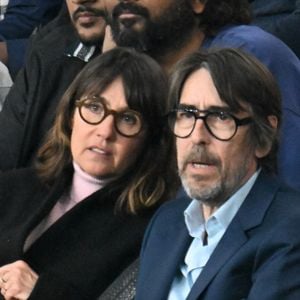 Alexia Laroche-Joubert et Mathieu Grinberg au Parc des Princes à Paris, le 19 avril 2026.
Photo : Lionel Urman / Bestimage