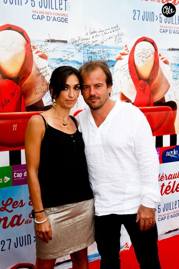Stéphane Henon et Isabelle - Avant-première du film "Fiston" lors du 11ème festival "Les Hérault du cinéma et de la télé 2014" au Cap d'Agde, le 28 juin 2014. JLPPA / Bestimage