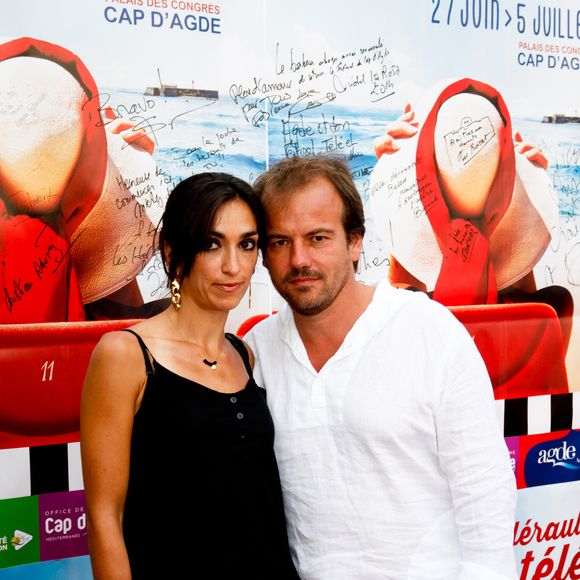 Stéphane Henon et Isabelle - Avant-première du film "Fiston" lors du 11ème festival "Les Hérault du cinéma et de la télé 2014" au Cap d'Agde, le 28 juin 2014. JLPPA / Bestimage