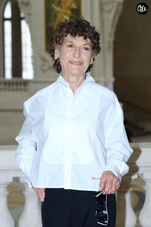 Jeannie Longo au premier défilé Chanel "Collection Haute Couture Automne/Hiver 2026-2027" lors de la Fashion Week de Paris, le 7 juillet 2026

© Pauline Mourey / Bestimage