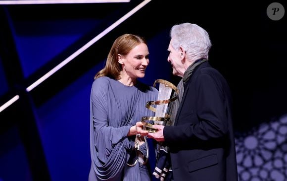 Diane Kruger, David Cronenberg - Hommage à David Cronenberg dans le cadre du 21ème Festival du film de Marrakech au Maroc le 2 Décembre 2024. © Dominique Jacovides/Bestimage