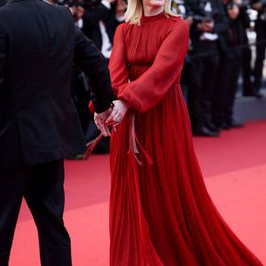 Michel Ferracci et Émilie Dequenne assistent à la projection du film "Elemental" et au tapis rouge de la cérémonie de clôture lors du 76ème festival de Cannes au Palais des Festivals le 27 mai 2023 à Cannes, France. Photo by David Boyer/ABACAPRESS.COM