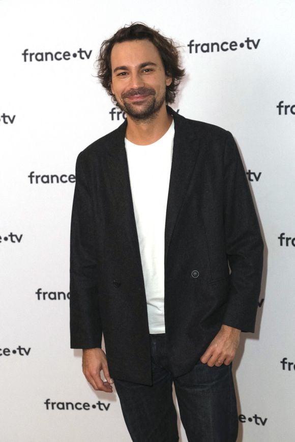 Bertrand Chameroy à la conférence de presse du Téléthon 2022 à Paris, France, le 21 octobre 2022. Photo par JLPPA/ABACAPRESS.COM