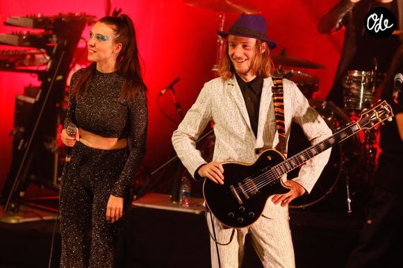 Exclusif - Simone Ringer, Raoul Chichin (fille et fils de Catherine Ringer) - Concert du groupe "Minuit" à la Cigale à Paris, le 20 novembre 2018 © CVS/Bestimage #
