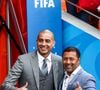 Les deux tourtereaux se sont mariés dans un superbe château

David Trezeguet et Roberto Palacios lors du match de coupe du monde opposant la France au Pérou au stade Ekaterinburg à Yekaterinburg, Russie, le 21 juin 2018. La France a gagné 1-0. ITAR TASS / BESTIMAGE
