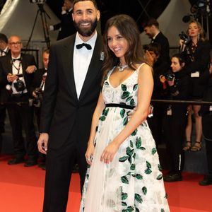 Karim Benzema et sa compagne Lyna Khoudri lors de la montée des marches du film « 13 jours 13 nuits » lors du 78ème Festival International du Film de Cannes. Le 23 mai 2025
© Jacovides-Moreau / Bestimage