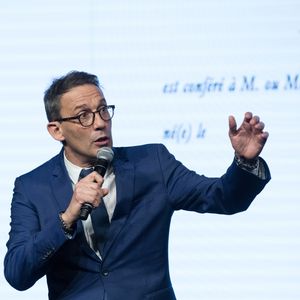 Julien Courbet lors du gala de la Chaine de l'espoir au théâtre de la Tour Eiffel à Paris, France, le 26 mars 2018. © Cyril Moreau/Bestimage