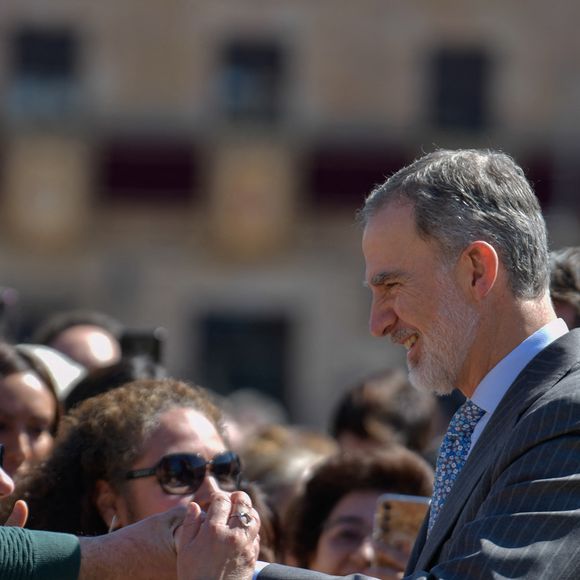 Le roi Felipe VI d’Espagne inaugure le musée national des arts du spectacle à Almagro (Espagne), le 27 mars 2025. Cet événement coïncide avec la célébration de la Journée mondiale du théâtre.
© Eruopa Press / Bestimage
