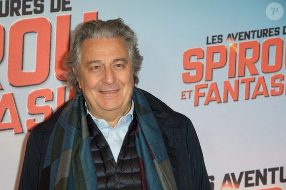 Christian Clavier - Avant-première du film "Les Aventures de Spirou et Fantasio" au cinéma Gaumont Opéra Capucines à Paris, France, le 11 février 2018. © Coadic Guirec/Bestimage