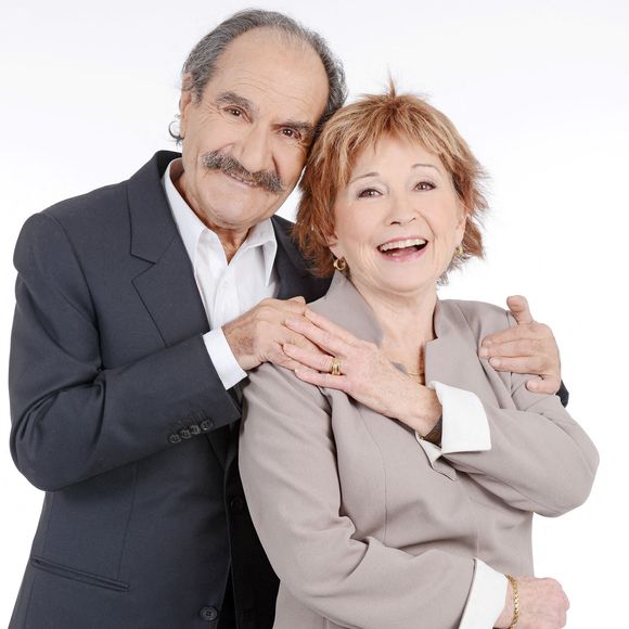 Aucun doute, l'actrice de Scène de ménage a bel et bien transmis son savoir-faire si particulier...

Photo d'archives du 22 décembre 2015 de l'acteur Gérard Hernandez et de l'actrice Marion Game lors d'une séance photo pour les 50 ans du magazine télévisuel français Tele Poche. Photo by Pascal Baril/ABACAPRESS.COM