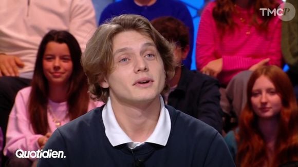 Ulysse, Maïa et Marguerite de la "Star Academy 2024" invités dans "Quotidien", le 6 janvier 2025, sur TMC