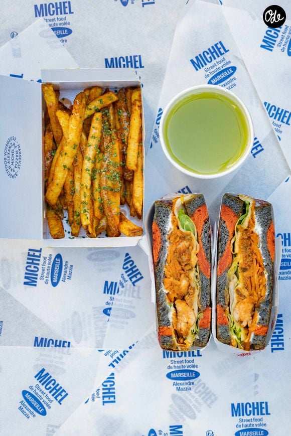 Les célèbres sandwichs Big Brother et Shuriken sont de retour à la carte.

Michel, le food-truck d'Alexandre Mazzia, renait après l'incendie.
