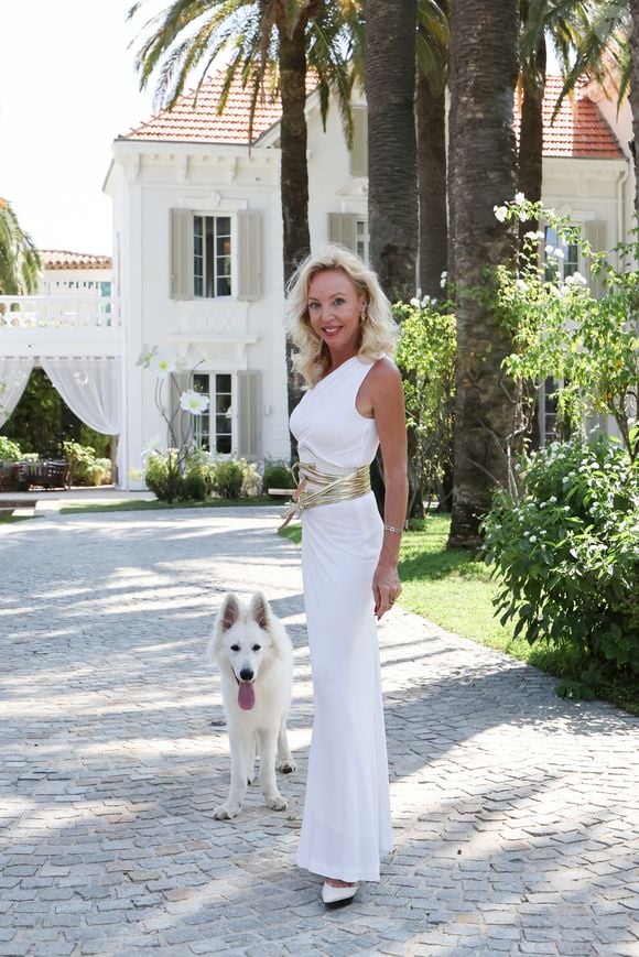 Exclusif - la princesse Camilla de Bourbon des Deux-Siciles lors d'un rendez-vous photo au Chateau de Saint-Tropez le 28 août 2024. 

© Claudia Albuquerque / Bestimage