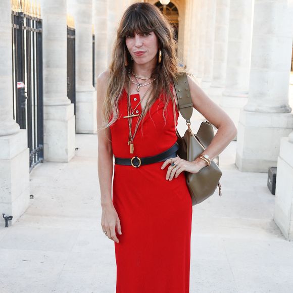 Lou Doillon - Prix ANDAM dans les jardins du Palais Royal à Paris, France, le 30 juin 2025. © Christophe Clovis / Bestimage